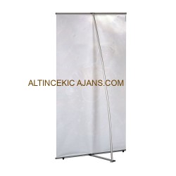 Quick Banner - L Banner Tek Taraflı 100x200 CM