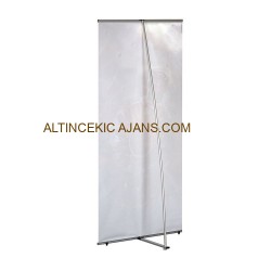 Quick Banner - L Banner Tek Taraflı 85×200 CM