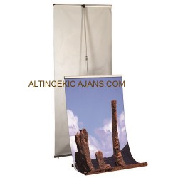 L Banner Stand (Quick Banner) Çift Taraflı (3)