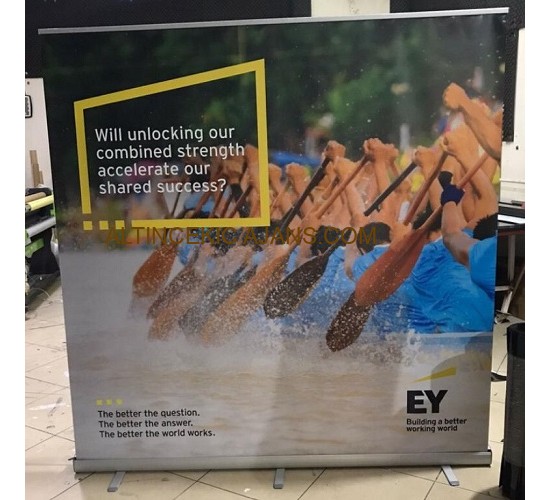 Roll Up Banner Tek Taraflı 250x200CM Roll Up Banner Tek Taraflı 250x200CM