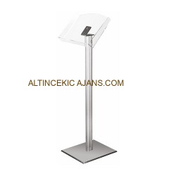 Ayaklı Broşürlük Akrilik Standı Alınlıksız 1XA4