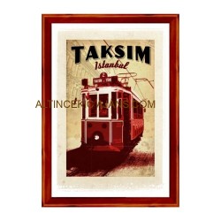 Ahşap Desenli Alüminyum Çerçeve - A3 29X42 32mm