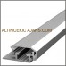 Güvenlikli Alüminyum Çerçeve - A0 84X118 45MM