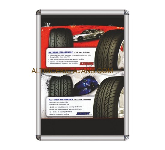 Rondo Köşe Oval Alüminyum Çerçeve - A1 59X84 32MM Rondo Köşe Oval Alüminyum Çerçeve - A1 59X84 32MM