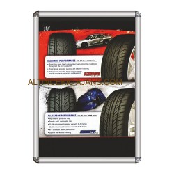 Rondo Köşe Oval Alüminyum Çerçeve - B1 70X100 32MM