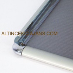 Rondo Köşe Oval Alüminyum Çerçeve - B1 70X100 32MM