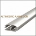 Tik Tak Çerçeve - Gönye Köşe Düz Alüminyum Çerçeve - B2 50×70 25mm
