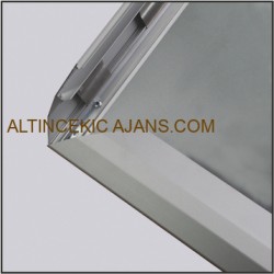 Tik Tak Çerçeve - Gönye Köşe Düz Alüminyum Çerçeve - B2 50×70 32mm