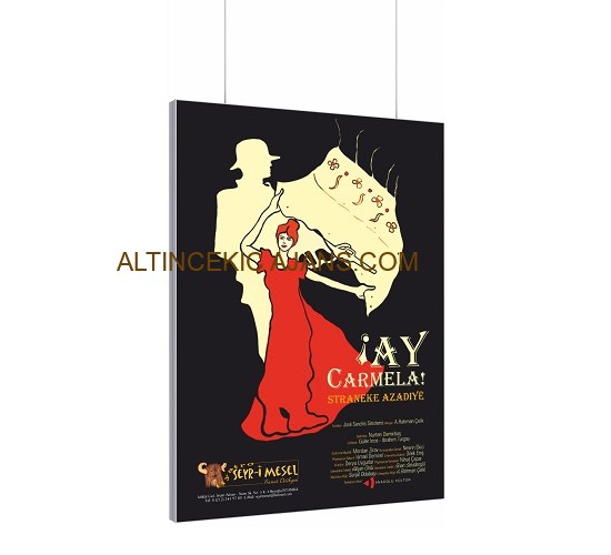 Tik Tak Çerçeve - Tekstil Çerçeve Işıksız (A2) 420x594mm Tik Tak Çerçeve - Tekstil Çerçeve Işıksız (A2) 420x594mm