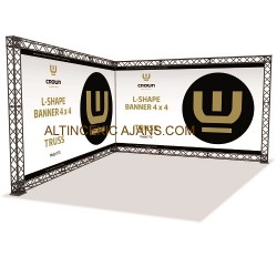 Crown Truss Stand L Tipi 400cm+400cmX240cm