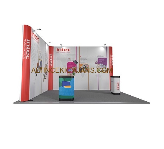 Örümcek Stand L Köşe Corner 4x5 Panel