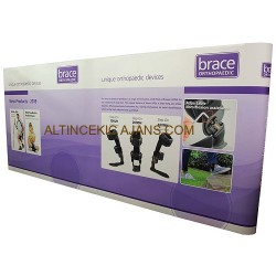 Örümcek Stand Düz Görsel Değişim 3×6 (6 Panel)