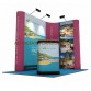 Pop Up Stand L Köşe Corner 1x2 Panel