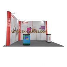 Pop Up Stand L Köşe Corner 4x5 Panel