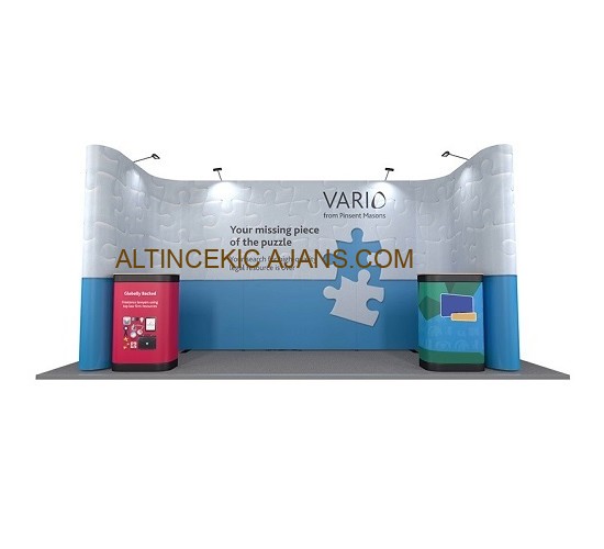 Pop Up Stand U Köşe Corner 1x4x1 Panel Pop Up Stand U Köşe Corner 1x4x1 Panel