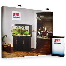 Pop Up Stand Düz 3x3 / 3 Panel