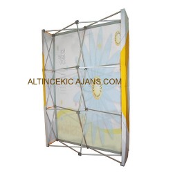 Pop Up Stand Kumaş 3x2 / 2 Panel