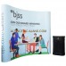 Pop Up Stand Oval 3x3 / 3 Panel
