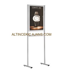 Gönye Klasik Afiş Standı Çift Taraflı A1 594X841MM
