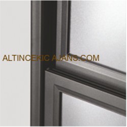 Sürgülü Stand Kare Taban - Çift Çerçeve 500X700MM