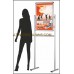 Yarım Ayaklı Çift Taraflı Afiş Standı B1 700X1000MM Yarım Ayaklı Çift Taraflı Afiş Standı B1 700X1000MM