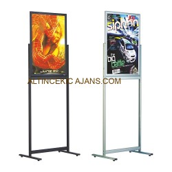 Sürgülü Afiş Standı Yarım 700X1000MM
