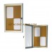 İlan Panosu 1 Kilit Mantar Zeminli 2A4 (328X738MM)