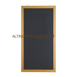Yazı Tahtası Ahşap Çerçeveli 60X110CM